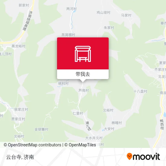 云台寺地图