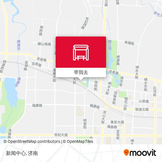 新闻中心地图