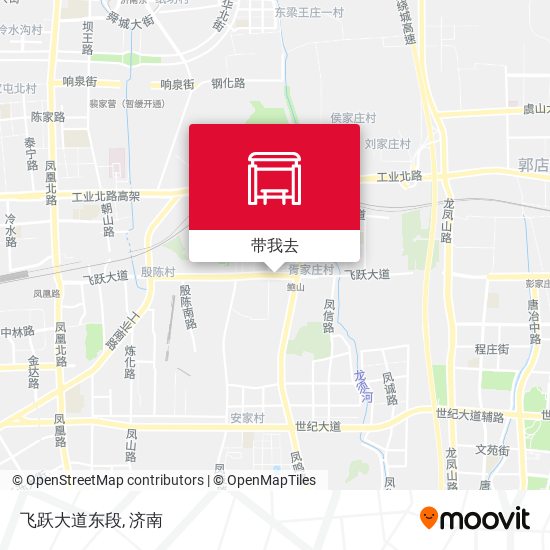 飞跃大道东段地图