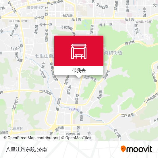 八里洼路东段地图