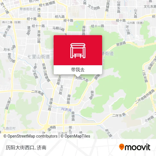 历阳大街西口地图