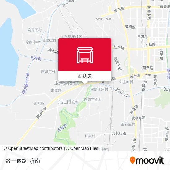 经十西路地图