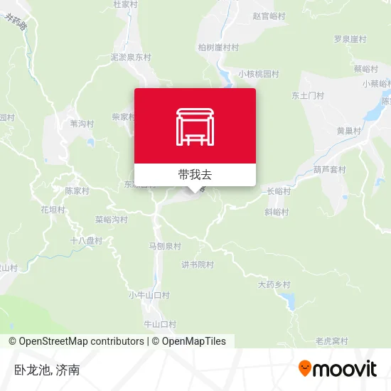卧龙池地图