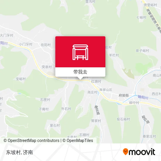 东坡村地图