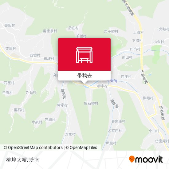 柳埠大桥地图