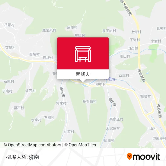 柳埠大桥地图