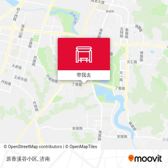 原香溪谷小区地图