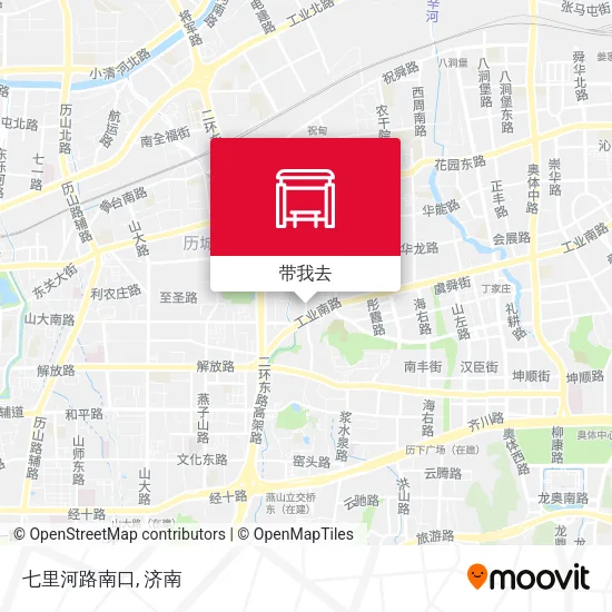 七里河路南口地图