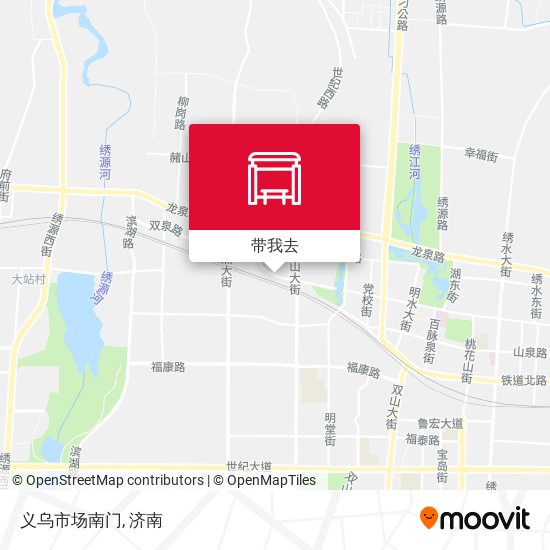 义乌市场南门地图