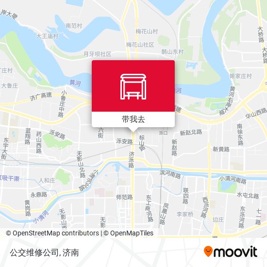 公交维修公司地图