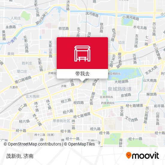 茂新街地图