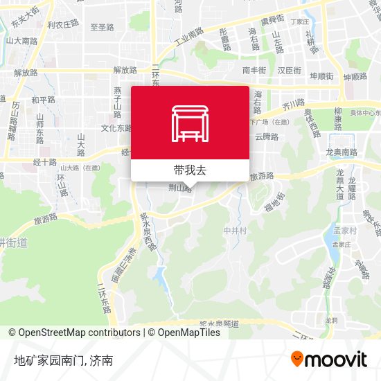 地矿家园南门地图
