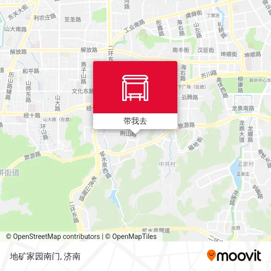 地矿家园南门地图