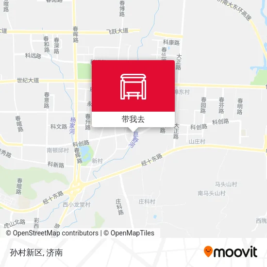 孙村新区地图