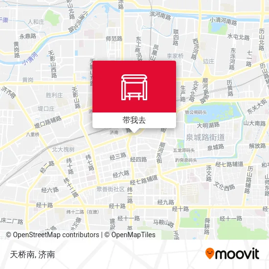 天桥南地图
