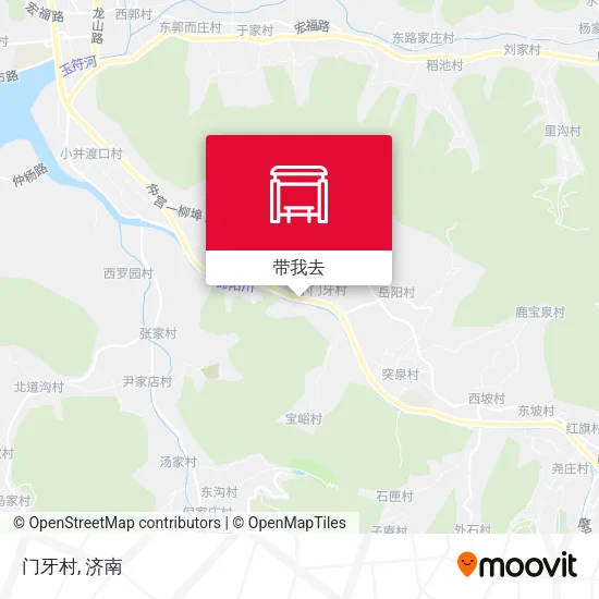 门牙村地图