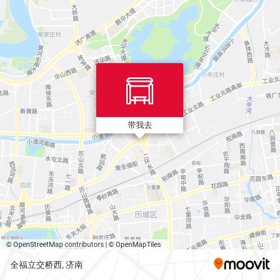 全福立交桥西地图