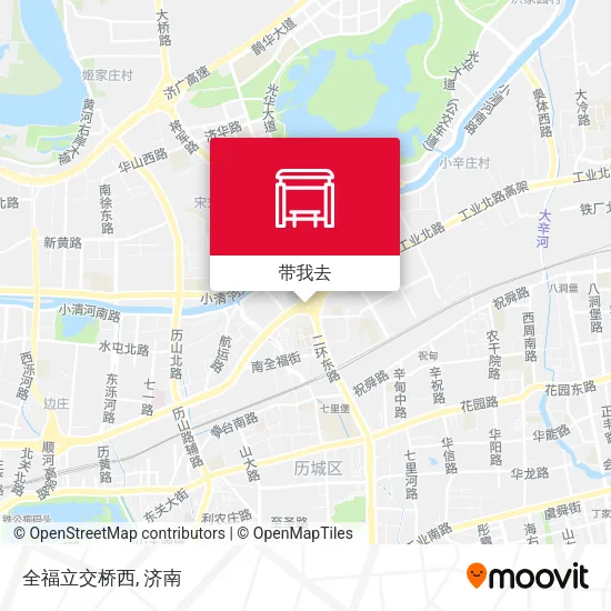 全福立交桥西地图
