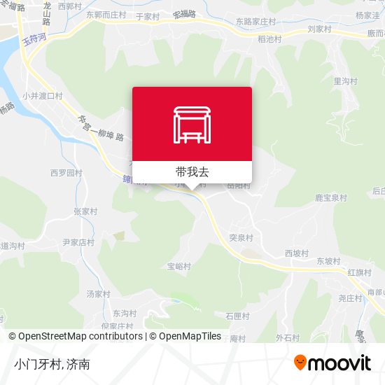 小门牙村地图