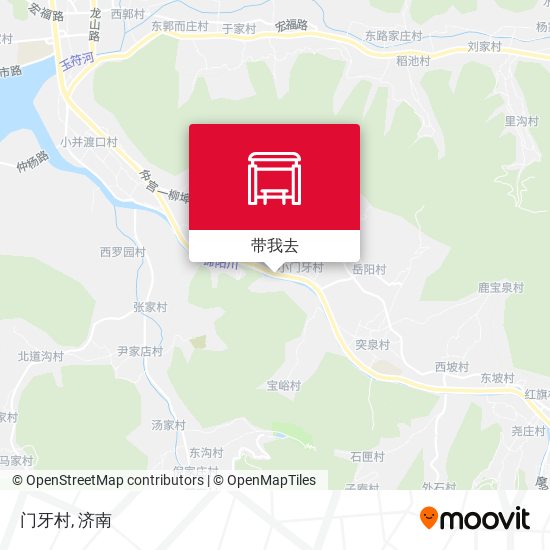 门牙村地图