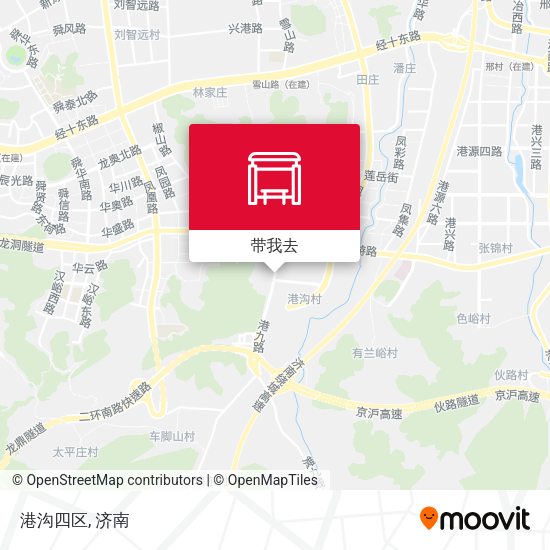 港沟四区地图