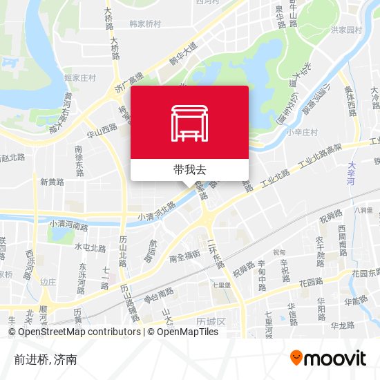 前进桥地图