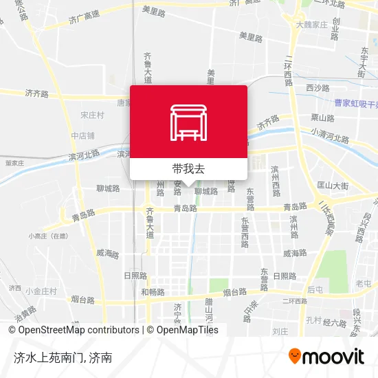 济水上苑南门地图