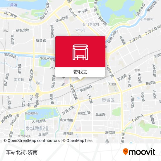 车站北街地图