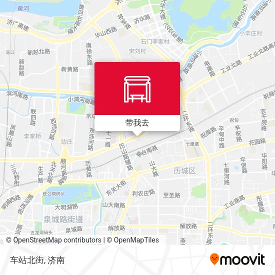 车站北街地图