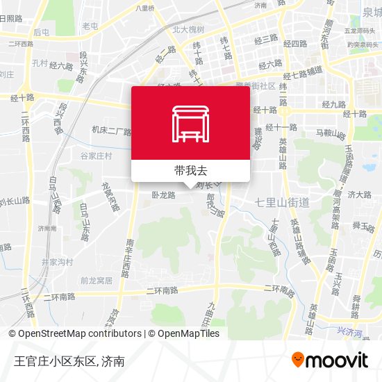 王官庄小区东区地图