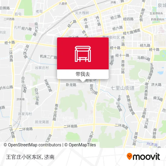 王官庄小区东区地图