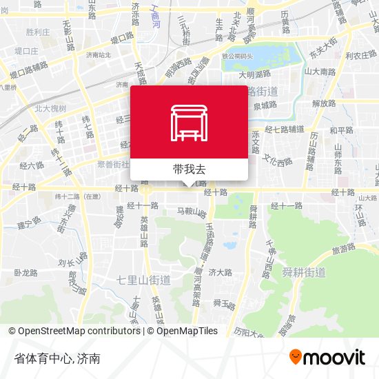 省体育中心地图