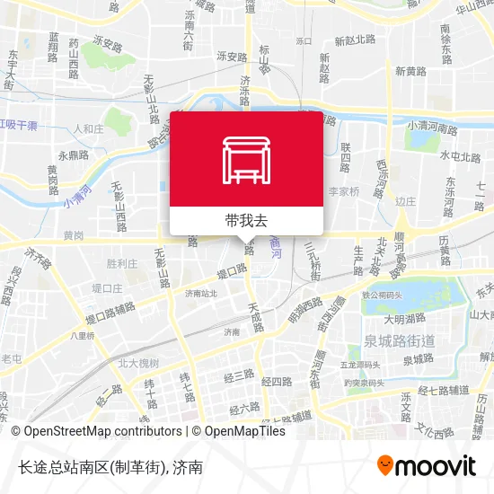 长途总站南区(制革街)地图