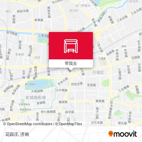 花园庄地图