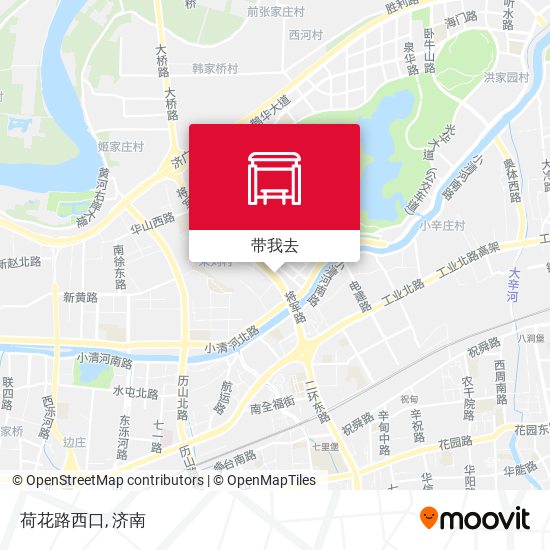 荷花路西口地图