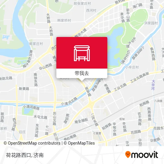 荷花路西口地图