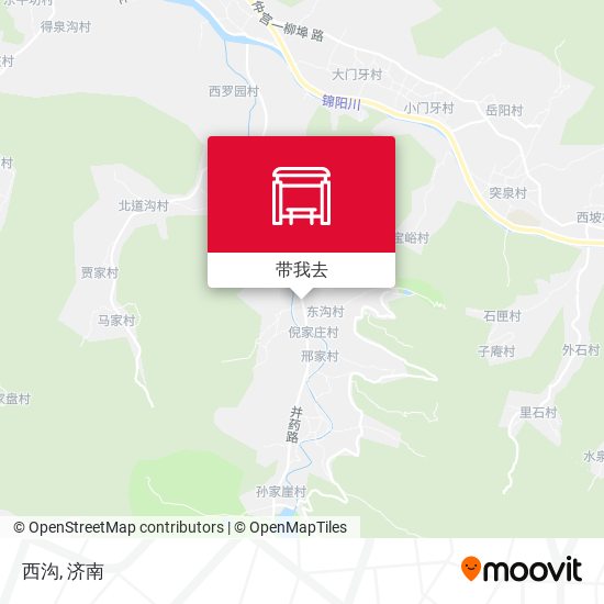 西沟地图