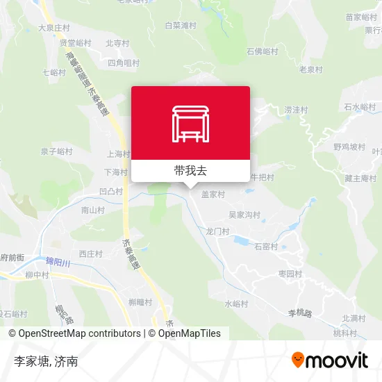 李家塘地图