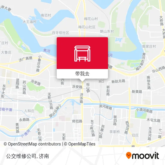 公交维修公司地图