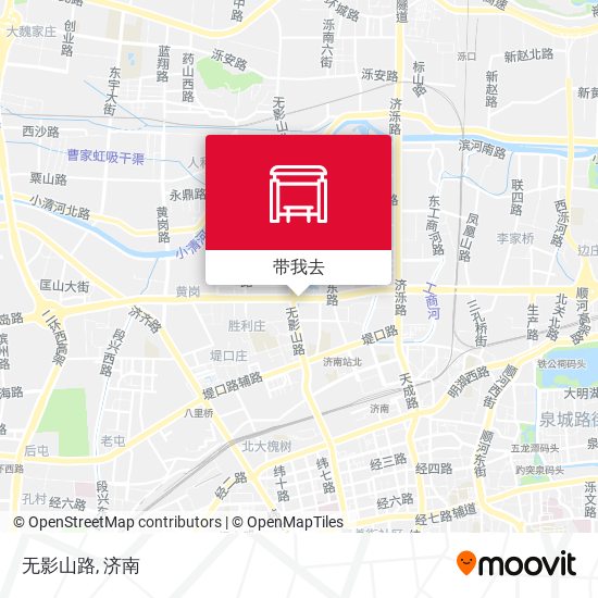 无影山路地图