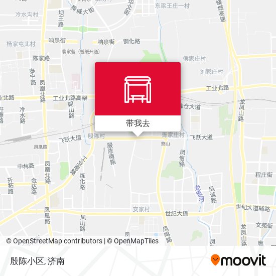 殷陈小区地图