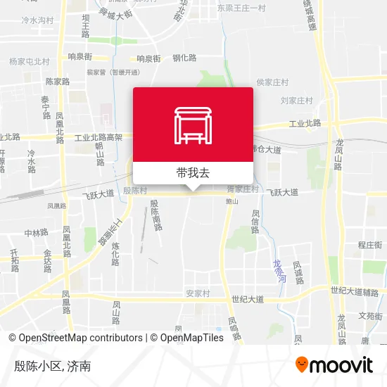 殷陈小区地图