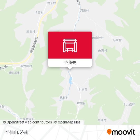 半仙山地图