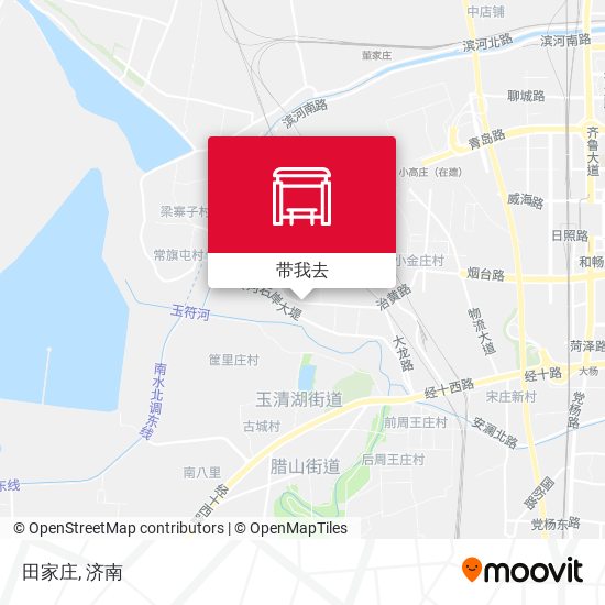 田家庄地图