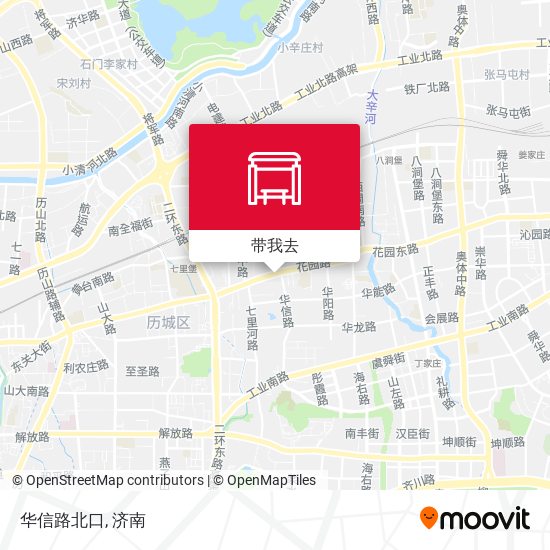 华信路北口地图