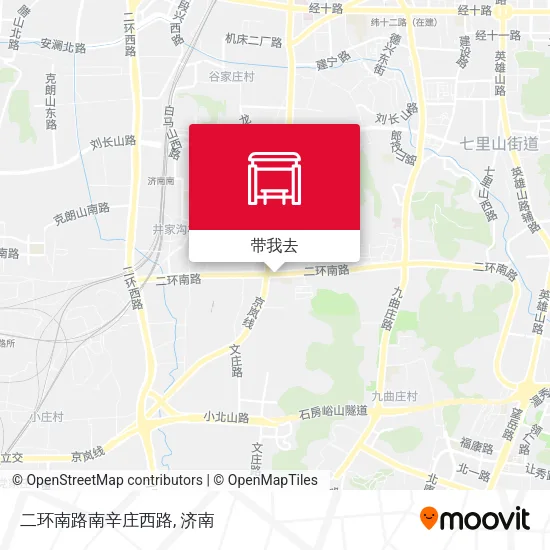 二环南路南辛庄西路地图