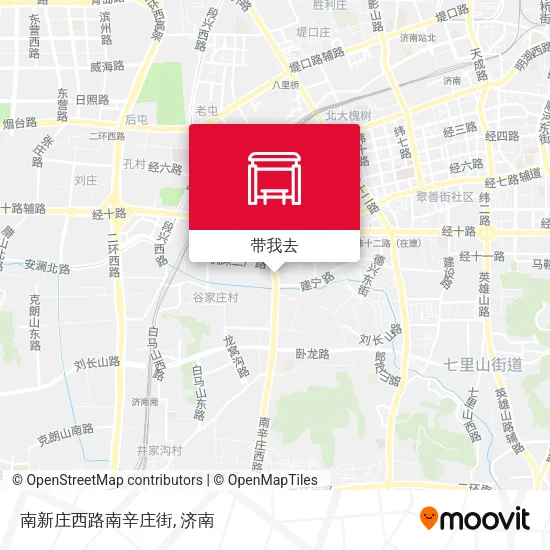 南新庄西路南辛庄街地图