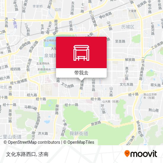 文化东路西口地图