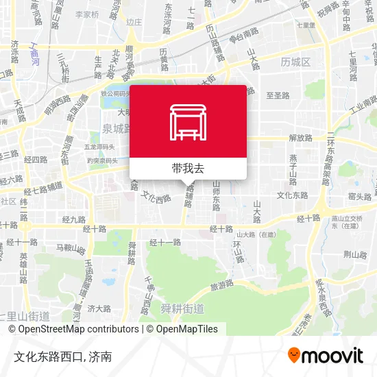 文化东路西口地图