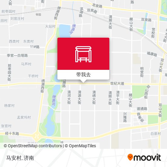 马安村地图